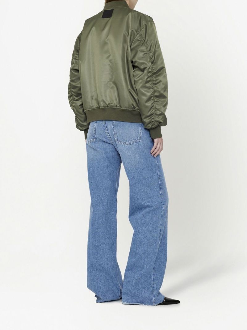 Green Leon Bomber Jacket