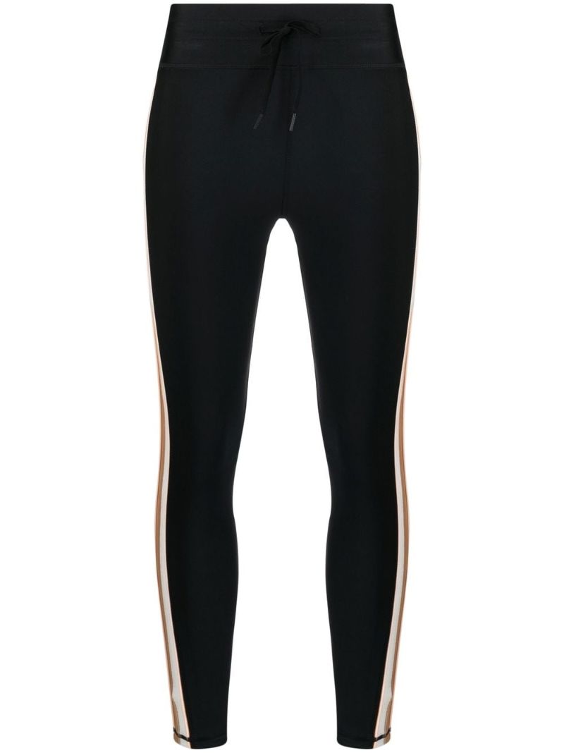 Black Tempo 7/8 Training Leggings