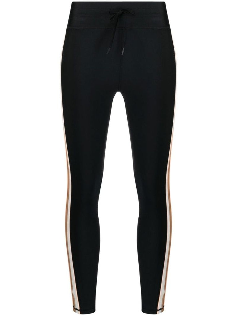 Black Tempo 7/8 Training Leggings