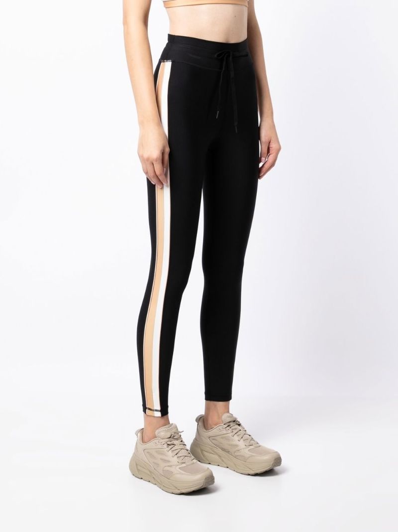 Black Tempo 7/8 Training Leggings