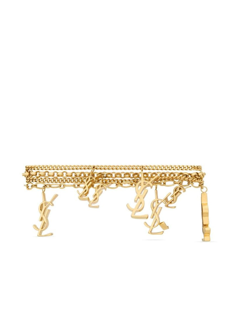 Gold-tone Cassandre Crystal Bracelet
