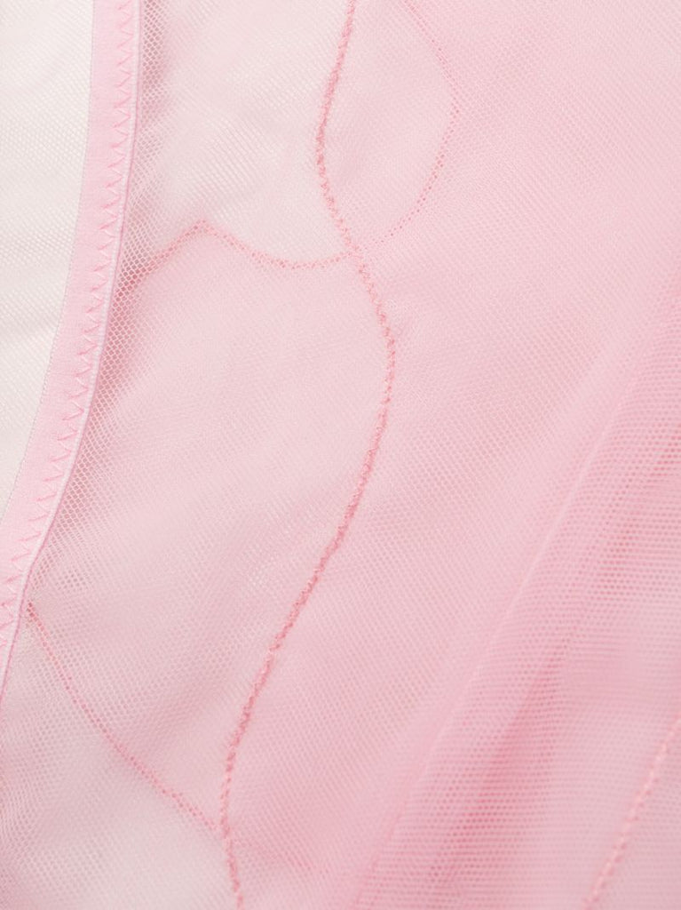 Pink Eclipse Mesh Briefs