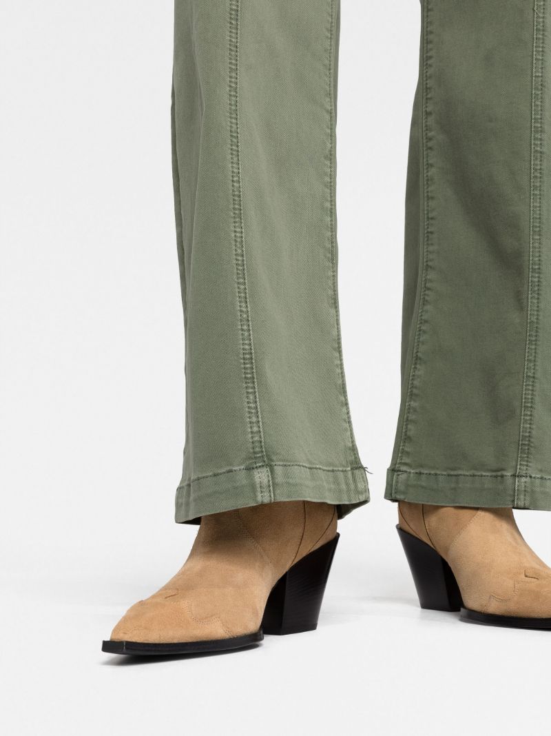 Green Brooklyn Belted Jumpsuit