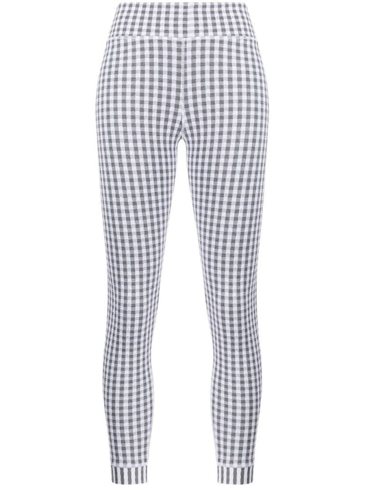 Grey Masilda Gingham Training Leggings