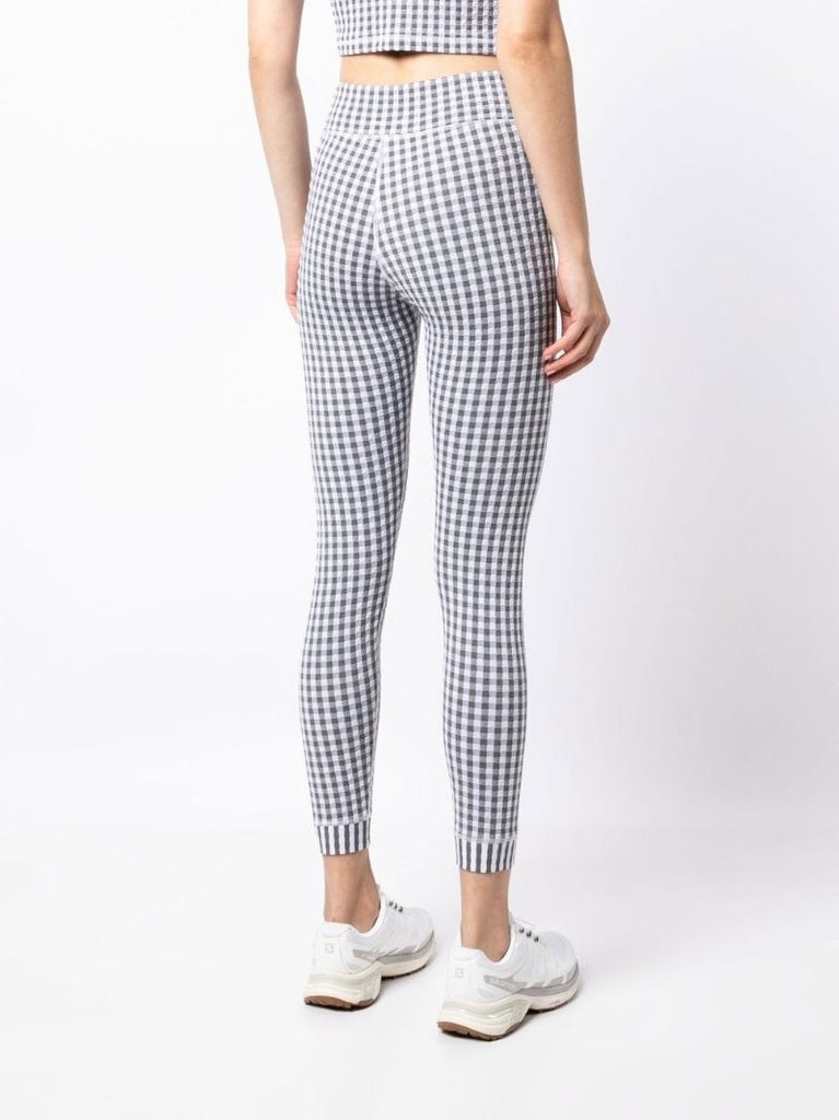 Grey Masilda Gingham Training Leggings