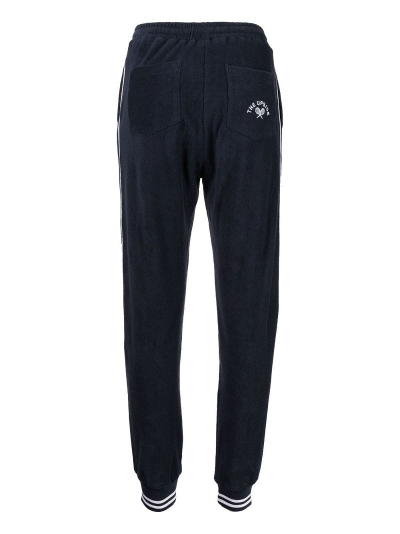 Blue Rally Noah Embroidered Track Pants