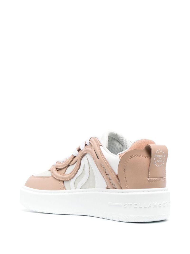 Pink S-wave 1 Low-top Sneakers