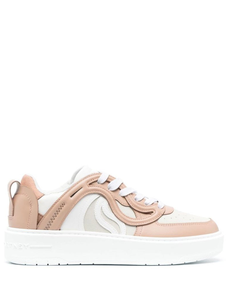 Pink S-wave 1 Low-top Sneakers