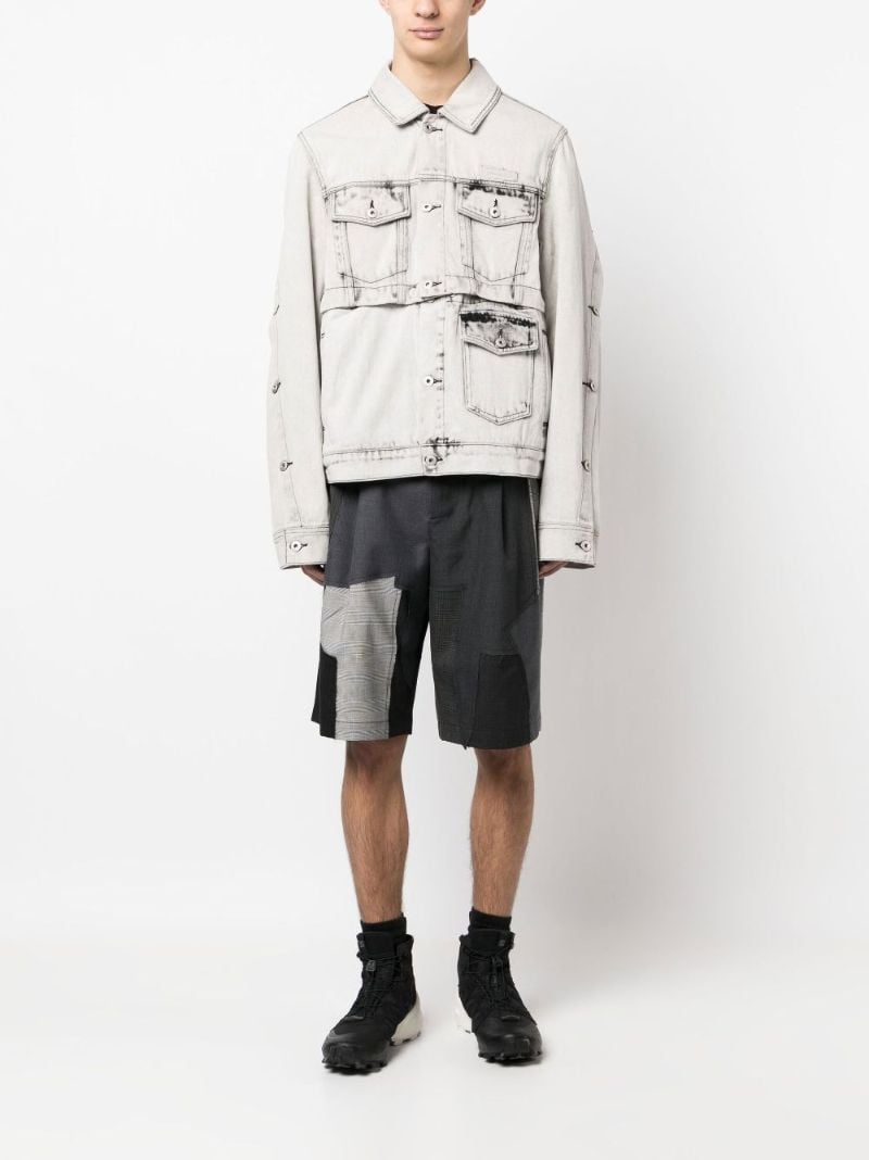 Grey 2-in-1 Denim Jacket