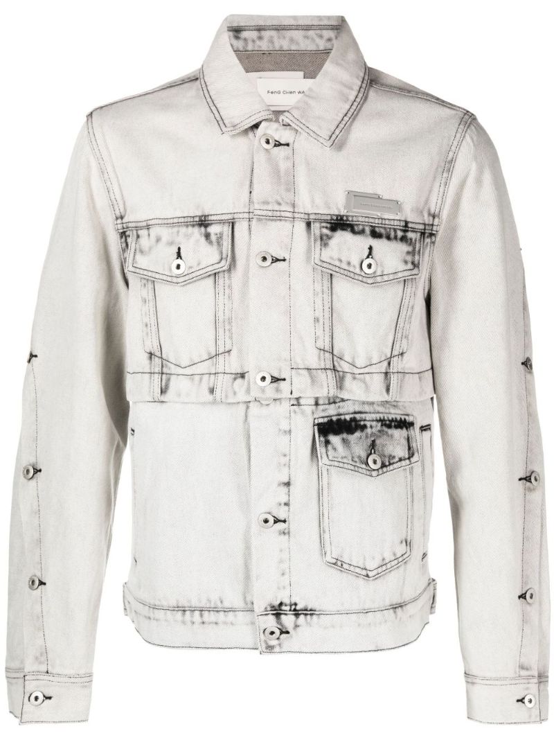 Grey 2-in-1 Denim Jacket