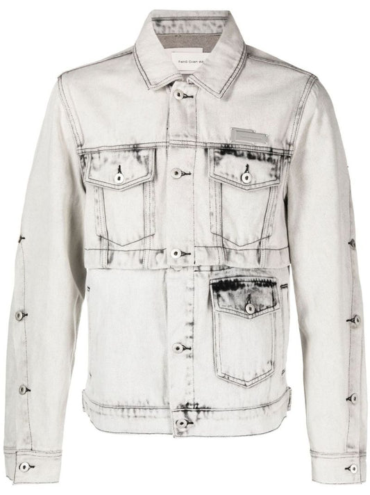 Grey 2-in-1 Denim Jacket