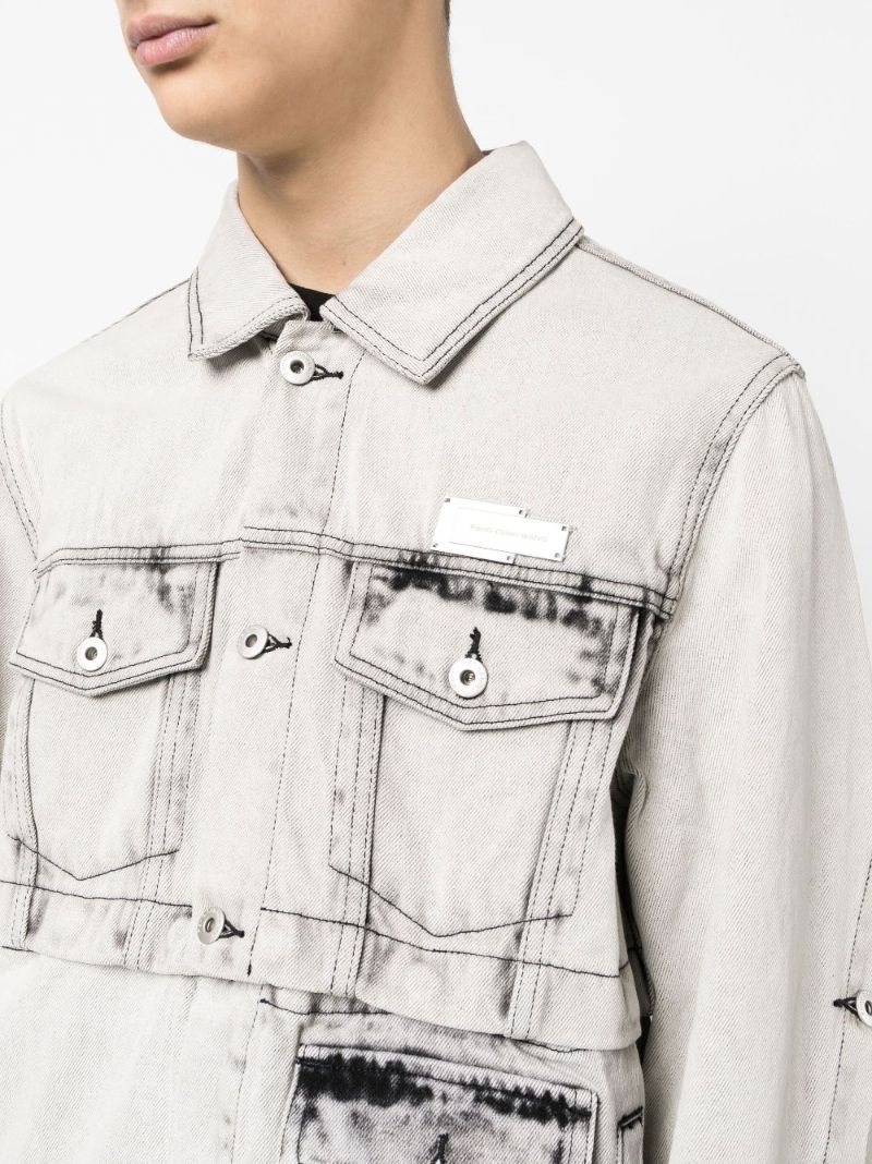 Grey 2-in-1 Denim Jacket