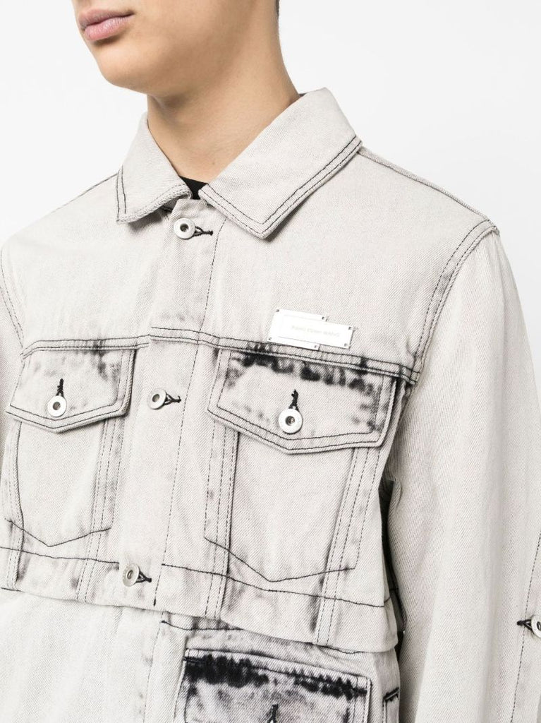 Grey 2-in-1 Denim Jacket