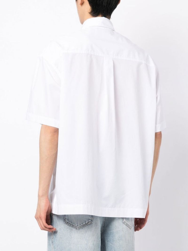 White Phoenix Cut-out Shirt