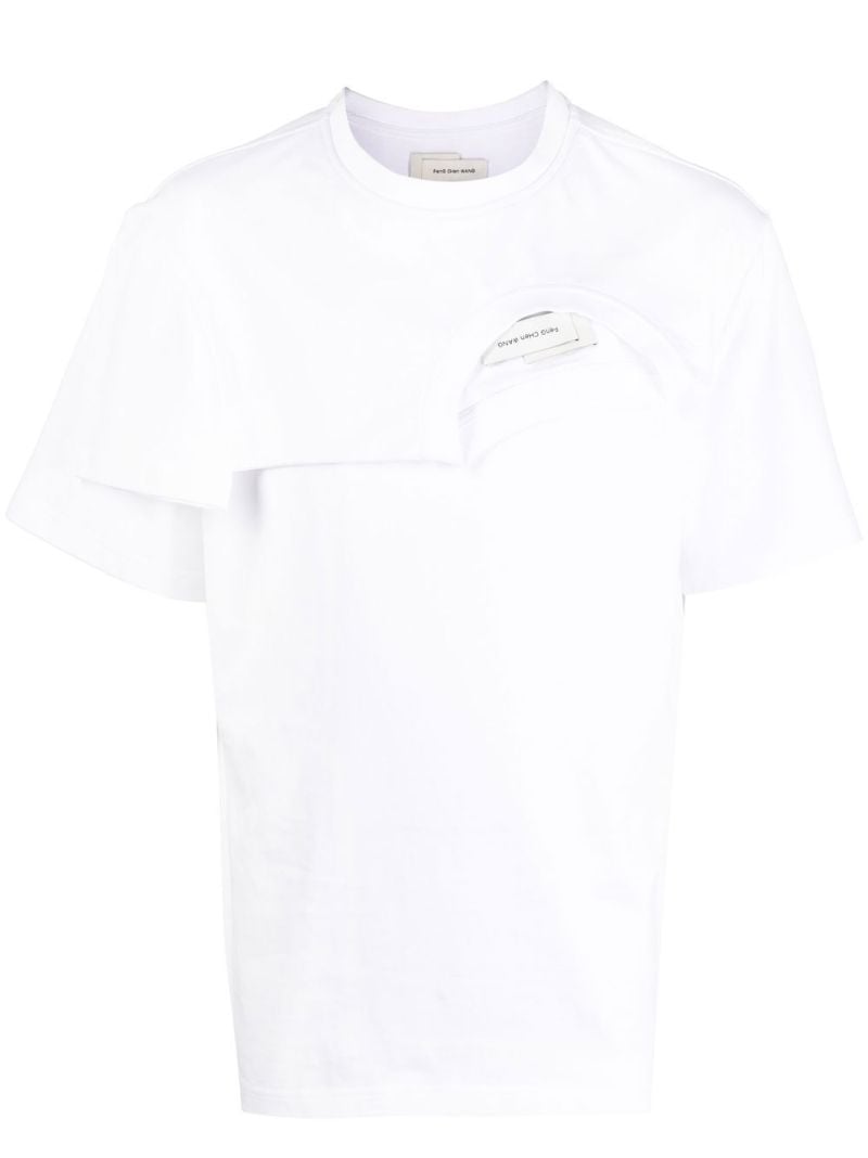 White Double Collar T-shirt