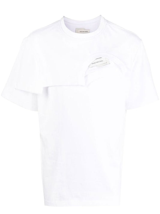 White Double Collar T-shirt