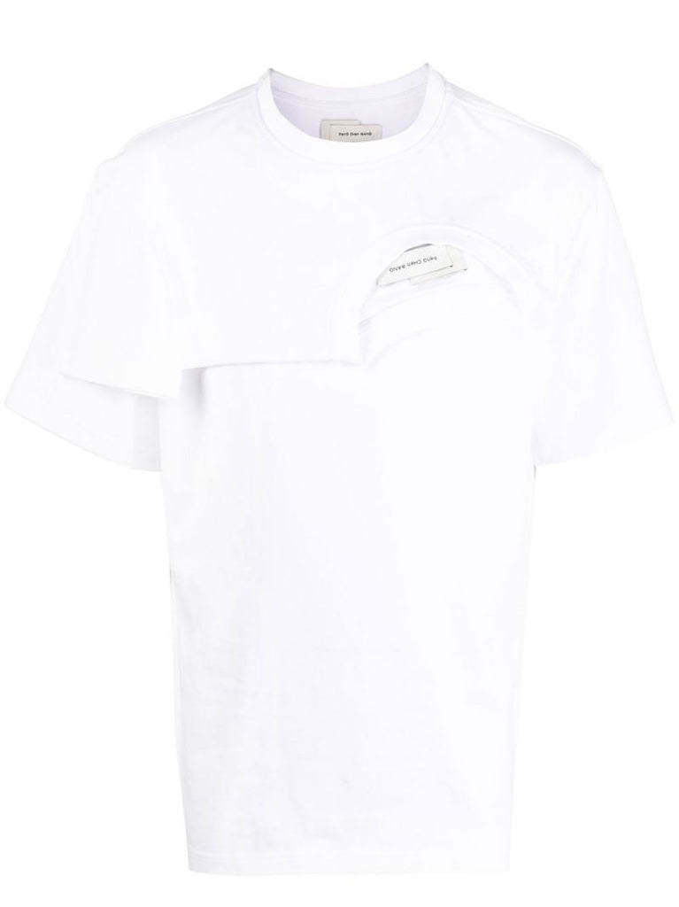 White Double Collar T-shirt