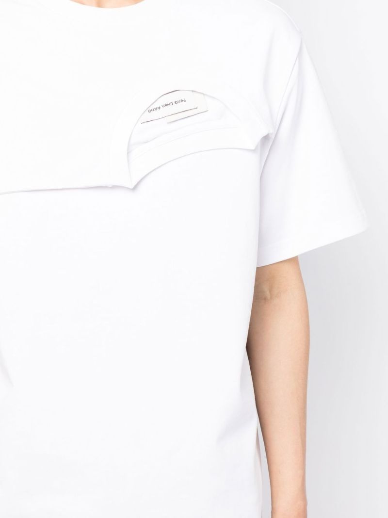 White Double Collar T-shirt