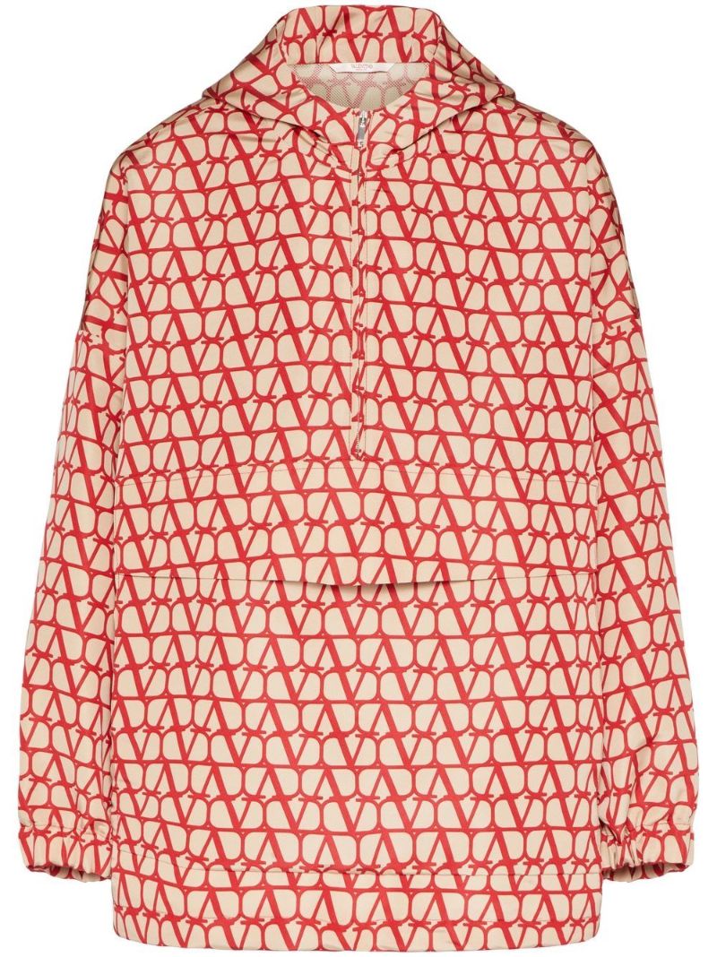 Neutral Toile Iconographe Silk Hoodie Jacket