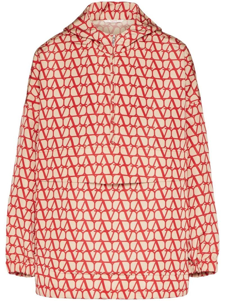 Neutral Toile Iconographe Silk Hoodie Jacket