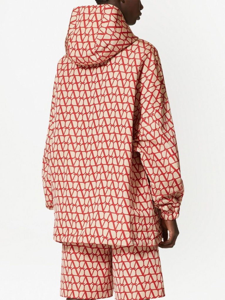 Neutral Toile Iconographe Silk Hoodie Jacket