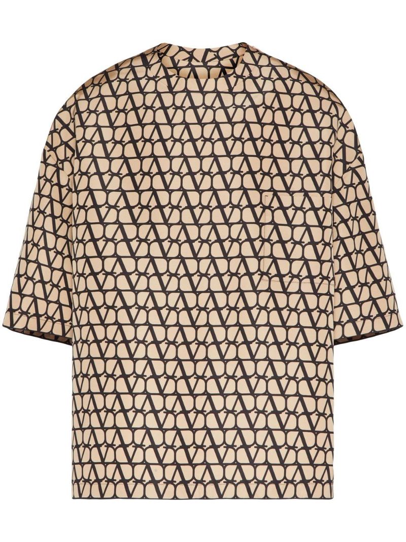 Neutral Toile Iconographe Silk T-shirt