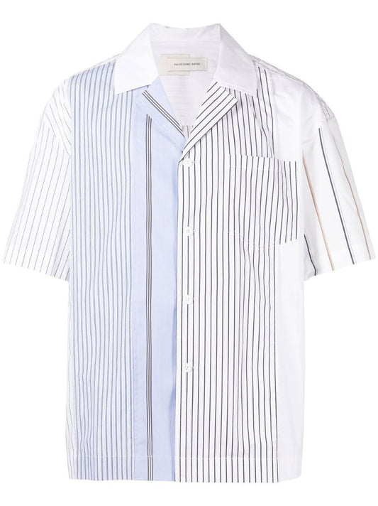 Blue Striped Cotton Shirt