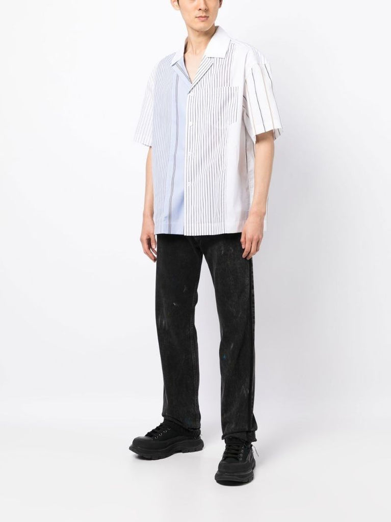 Blue Striped Cotton Shirt
