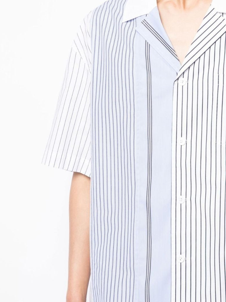 Blue Striped Cotton Shirt