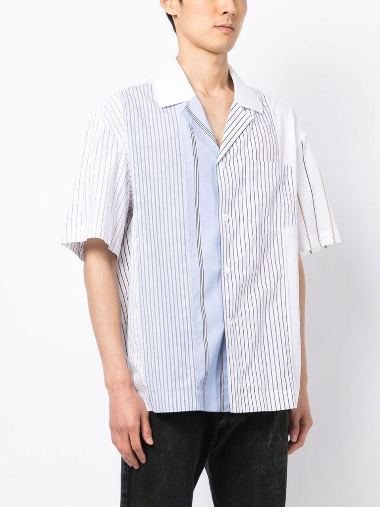Blue Striped Cotton Shirt