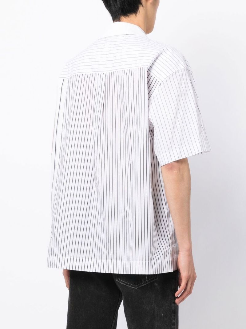 Blue Striped Cotton Shirt