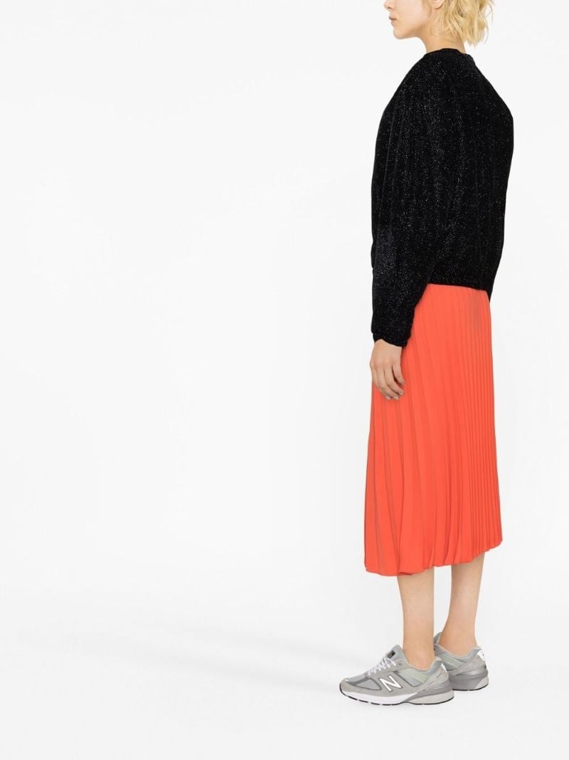 Black Atala Rhinestone Embellished Bomber Jacket