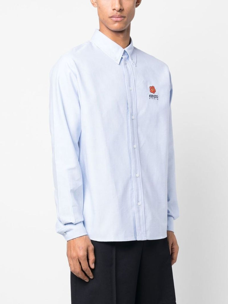 Blue Boke Flower Crest Shirt