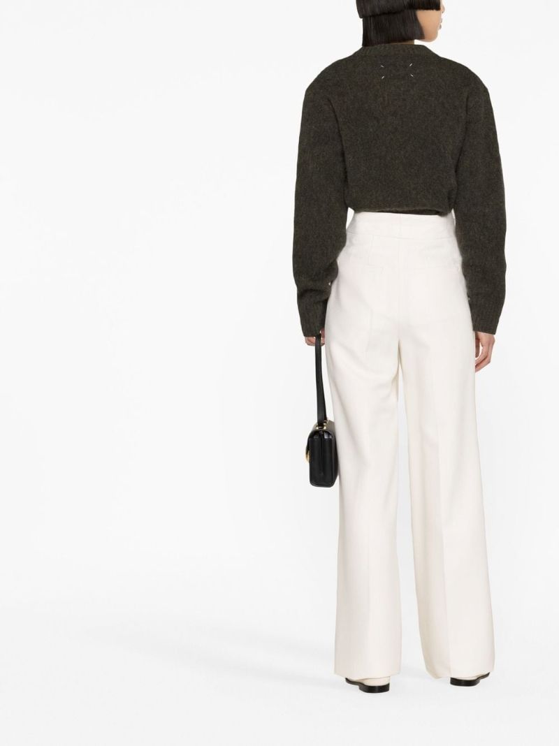Neutral Wide-leg Trousers
