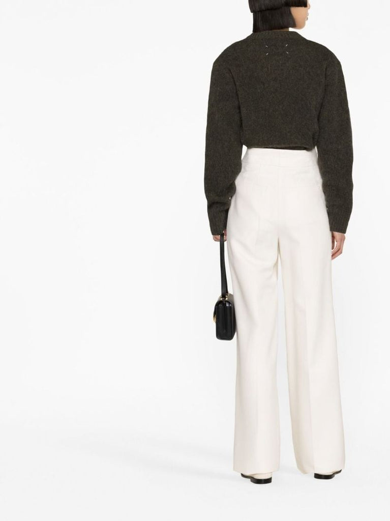 Neutral Wide-leg Trousers