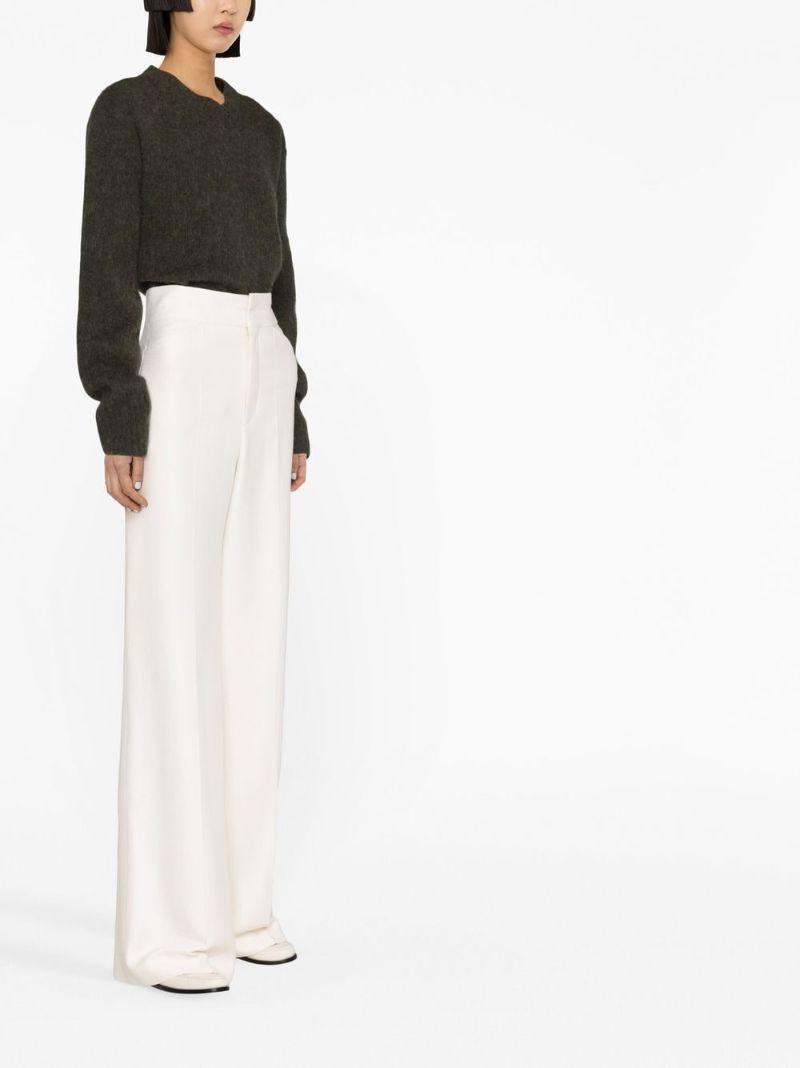Neutral Wide-leg Trousers