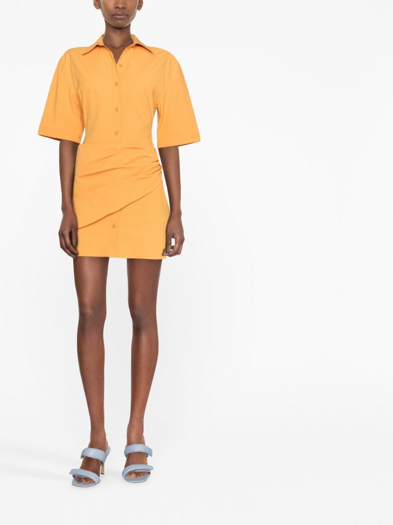 Orange La Robe Camisa Cotton Dress