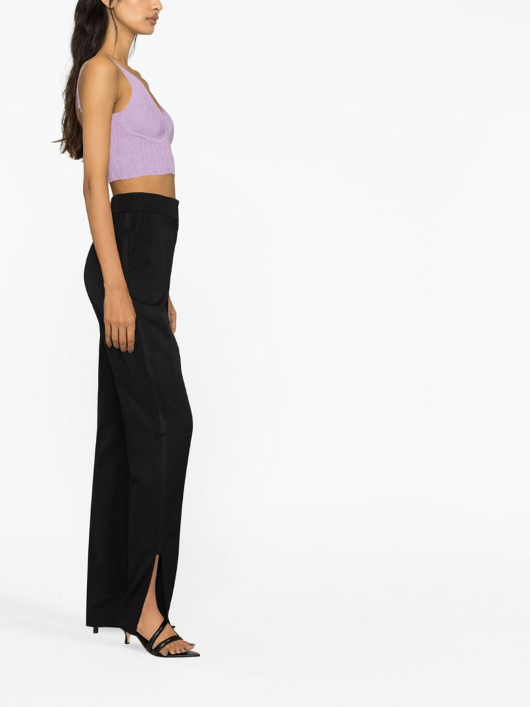 Black Le Pantalon Tibau Trousers
