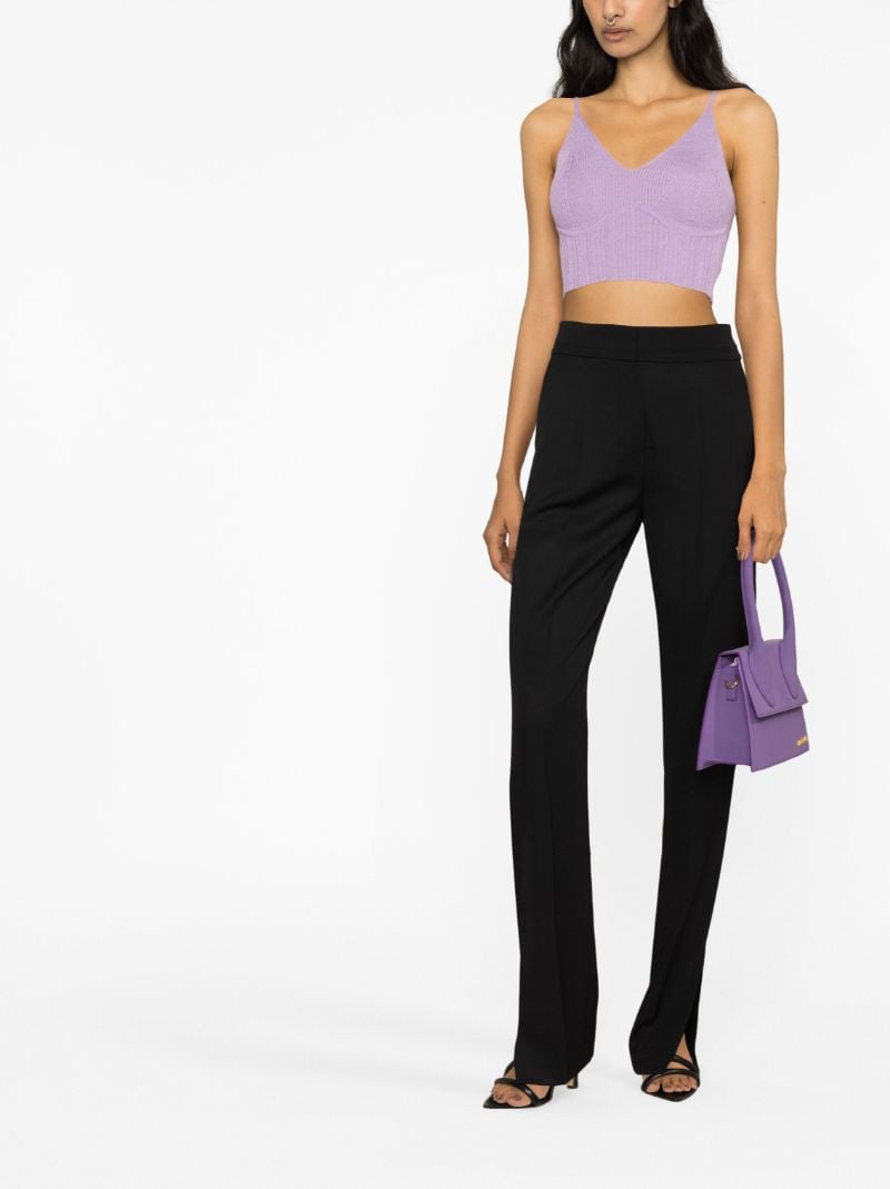Black Le Pantalon Tibau Trousers