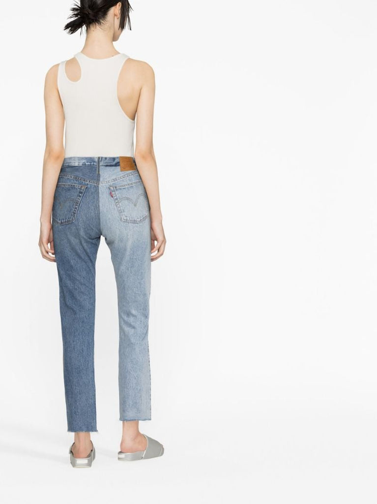 Blue 501 Original Two Tone Jeans