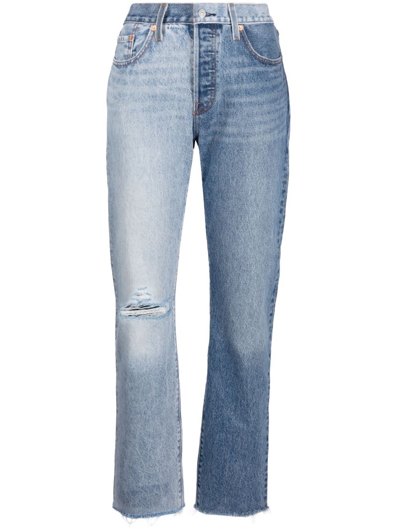 Blue 501 Original Two Tone Jeans