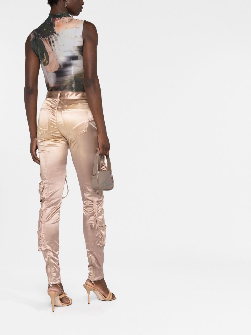 Gold P-landy-show Cargo Trousers