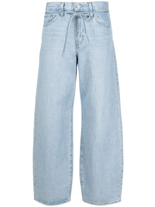 Blue Xl Balloon Jeans