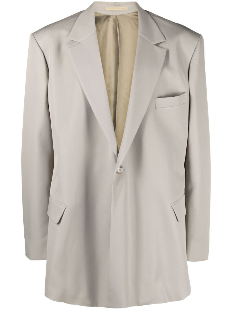Beige Tailored Blazer