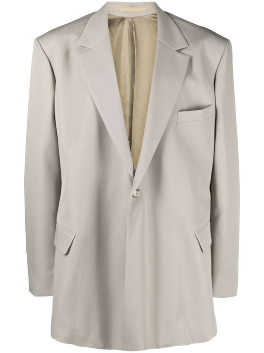 Beige Tailored Blazer