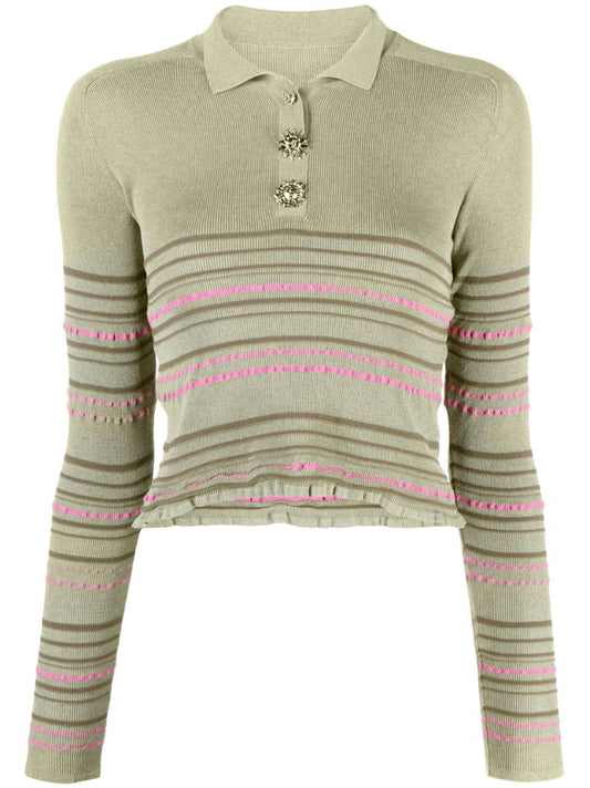 Green La Maille Aouro Top