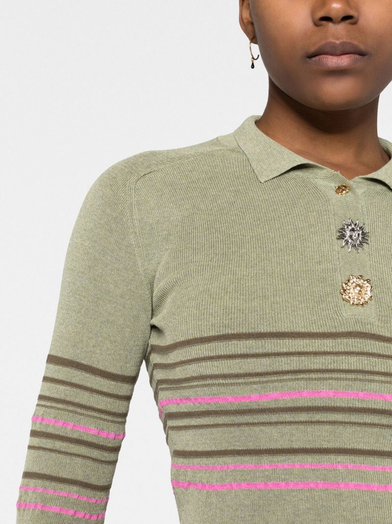 Green La Maille Aouro Top