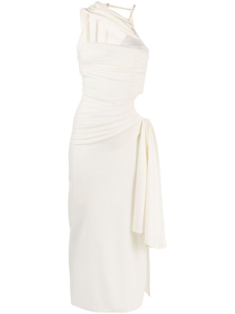 White La Robe Abanada Dress