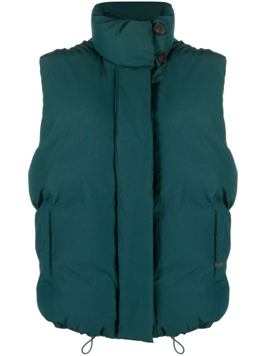 Green Xl Puffer Gilet