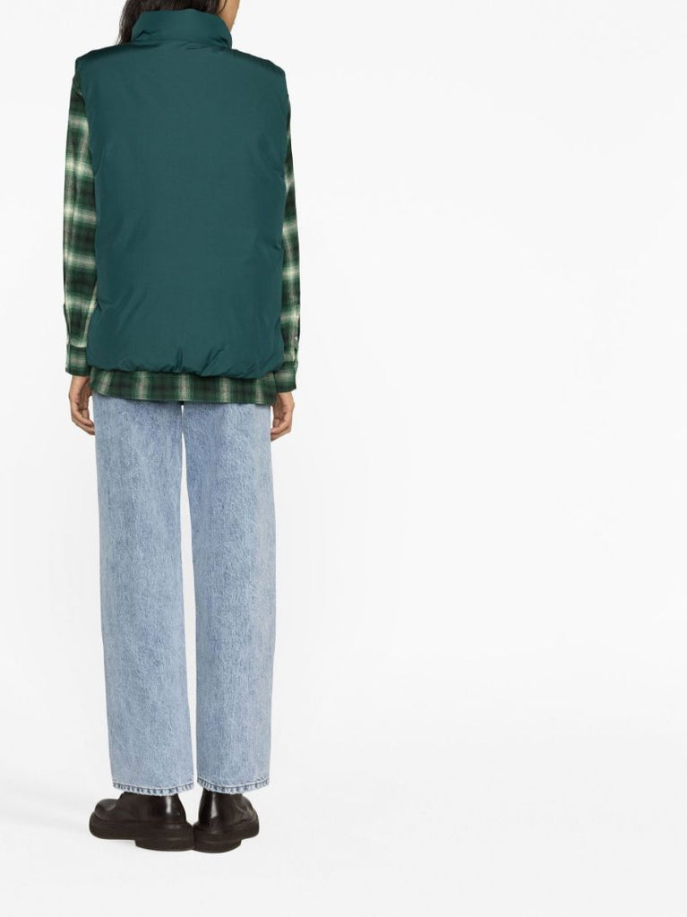 Green Xl Puffer Gilet